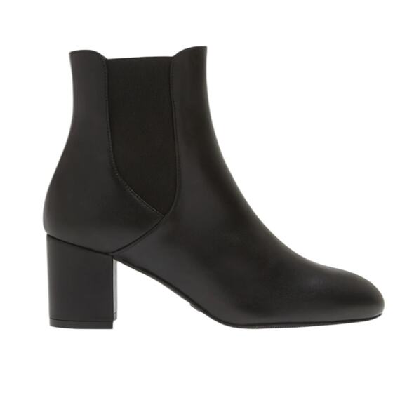 NWOT Stuart Weitzman Yuliana 60 Chelsea Black Booties – Sz 9B - Picture 1 of 9